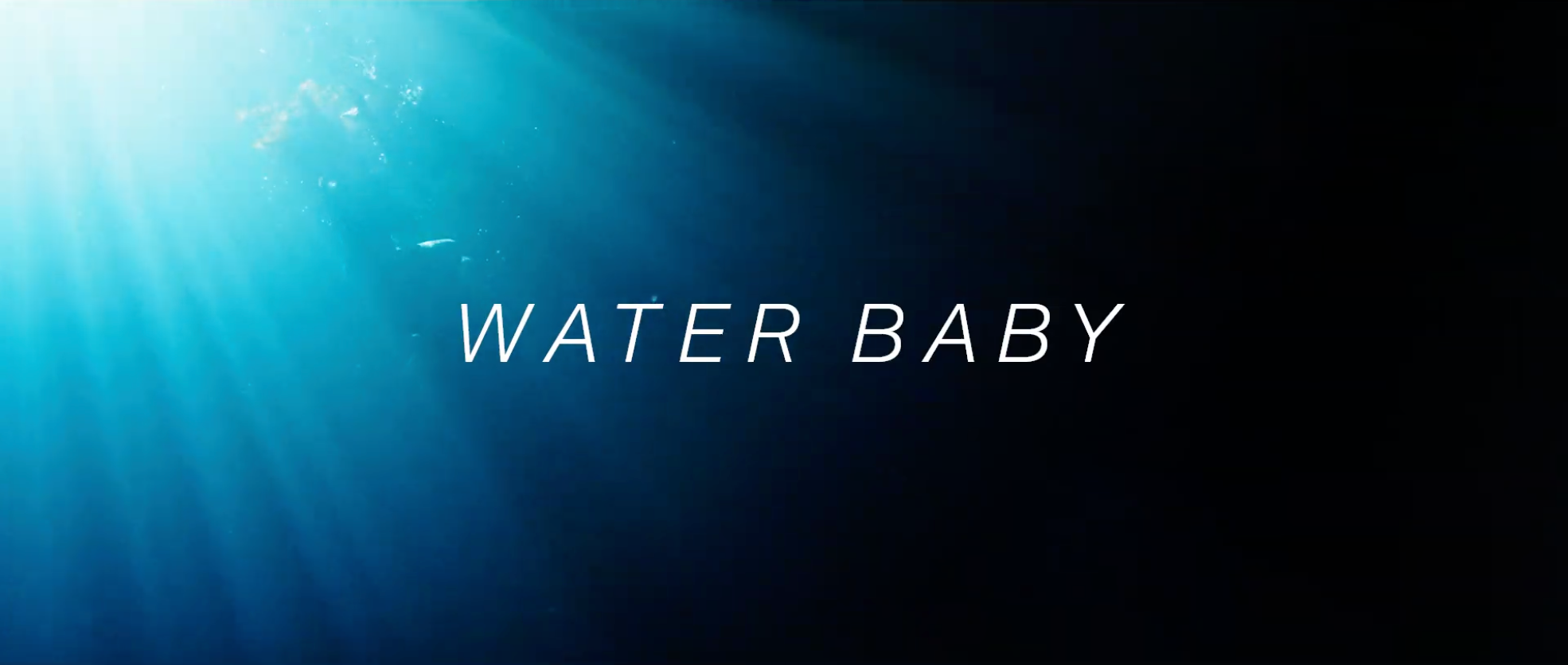 Speedo Brand Movie　Water Baby　水中撮影　CM撮影｜ジール撮影事業部