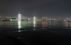 レインボーブリッジ（東京港湾風景）